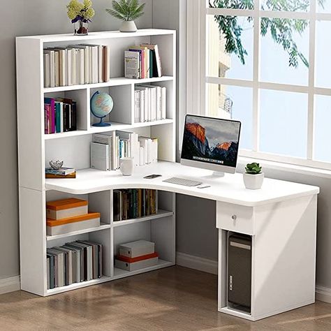 Ikea, Studio, Desk With Drawers, Desk Shelves, Home Office Desks, Corner Writing Desk, Study Table Designs, Desk Design, Desk