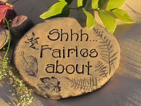 Fairy Garden or Herb garden sign - via Etsy. Description from pinterest.com. I searched for this on bing.com/images