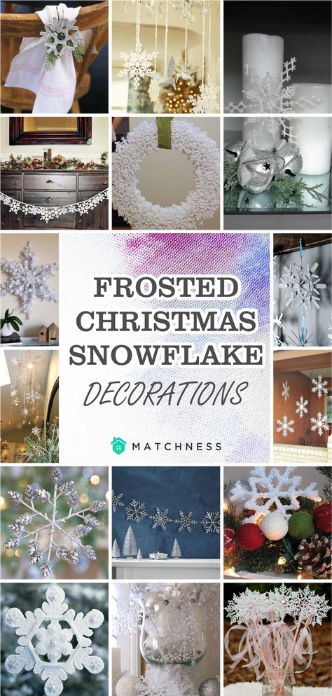 Winter, Diy, Crafts, Decoration, Christmas Decorations, Wonderland, Ideas, Christmas Snowflakes Decorations, Diy Snowflake Decorations