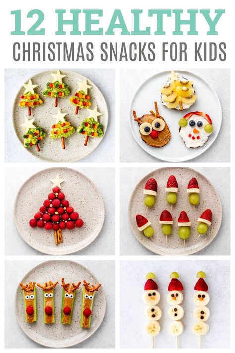 Brunch, Pre K, Desserts, Snacks, Lunches, Christmas Snack Ideas For Party, Healthy Christmas Treats, Christmas Lunch Kids, Healthy Christmas Snacks