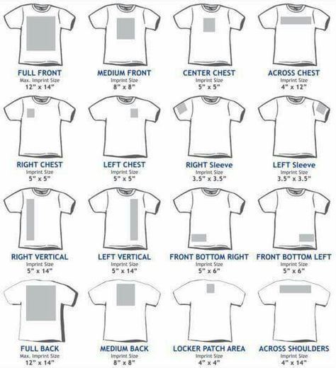 T shirt sizing guide Clothing, Shirts, Shirt Order, Printed Shirts, Tshirt Designs, Vinyl Shirts, T Shirt, T Shirts, Logo Placement