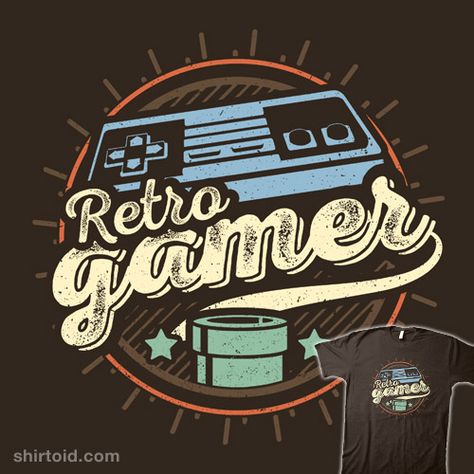 Retro Gamer 4 Life | Shirtoid #controller #gaming #nes #nintendo #supermariobros #thehookshot #videogame #warppipe Iphone, Retro, Nintendo, Gamer T Shirt, Gamer 4 Life, Gamer, Retro Gamer, Retro Video Games, Videogames