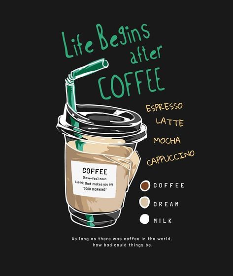 Kolkata, Coffee Art, Coffee Slogans, Coffee Logo, Coffee Poster, Coffee Cup Design, Coffee Illustration, Coffee Cups, Coffee Poster Design
