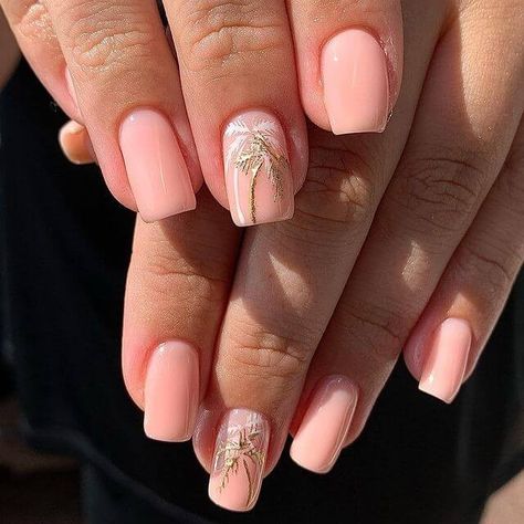 Pink nail art Florida, Goa, Pink Nail, Balayage, Acrylic Nail Designs, Palm Nails, Beachy Nail Designs, Pink Nail Art, Palm Tree Nail Art