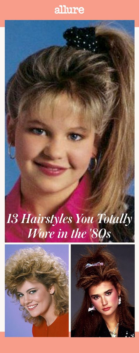 13 Hairstyles You Totally Wore in the '80s | Allure 80s Hairstyles, Bandana Hairstyles, 80s Hair And Makeup, Eighties Hair, 80s Hair, 80s Short Hair, 80s Makeup And Hair 1980s Hairstyles, Side Hairstyles, 80s Dress Up Day At School