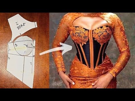 Couture, Corsets, How To Make A Corset Pattern, How To Make A Corset, Corset Pattern Drafting Tutorial, Corset Sewing Pattern, Corset Pattern Tutorial, Corset Tutorial, Corset Pattern