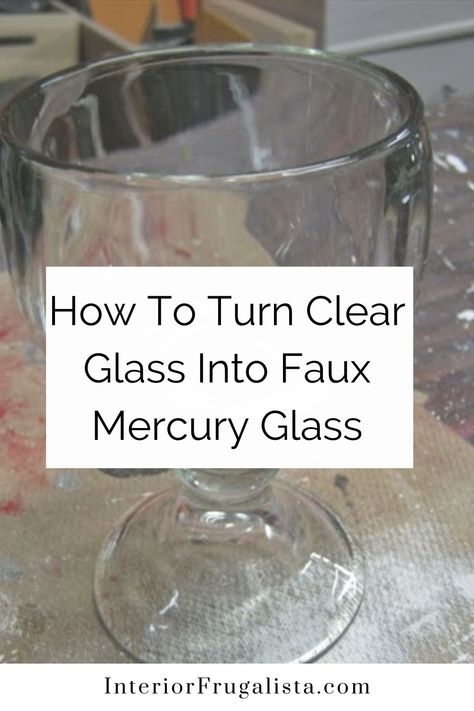 Diy, Design, Floral, Upcycling, Crafts, Art, Halloween, Faux Mercury Glass Diy, How To Make Mercury Glass Diy
