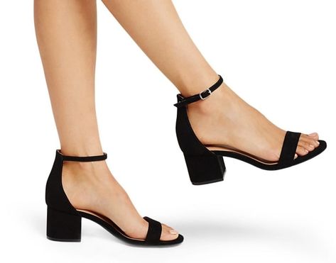 Promising review: "Love these so much — I want them in every color! The small heel makes these so comfortable and easy to walk in, but they still feel dressy." —amaren4 Price: $27.99 (available in sizes 5.5–11 and four colors) Pumps, High Heels, Sandals Heels, Shoes Heels, Small Heel Shoes, Black Pumps, Dressy Sandals, Expensive Shoes, Dressy Shoes