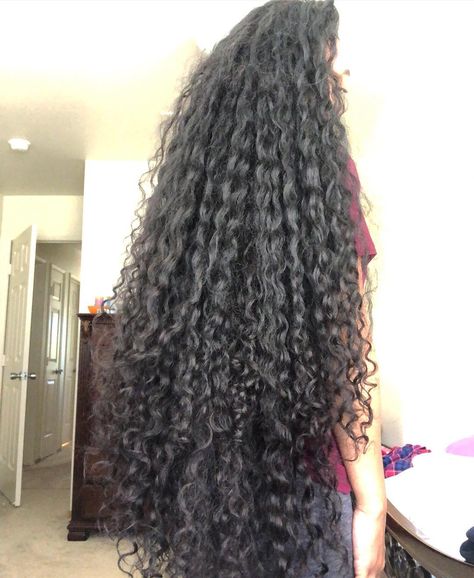 Embrace the 🌀’s #naturalhair #curlygirlmethod #curlynaturalhair #longhair #longcurlyhair @curly_natural_hair @curlynaturals… Vintage, Long Hair Styles, Hair Styles, Big Hair, Curly, Peinados, Cabello Largo, Capelli, Long Curly