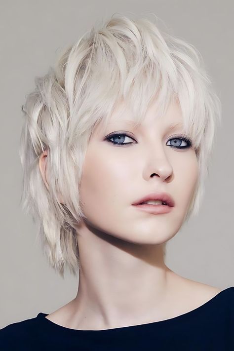 Experience the allure of long pixie haircuts! An edgy yet feminine style that's perfect for modern women. Ready to switch up your look? Tap the link for more inspiration! Source: @ | Instagram Long Hair Styles, Modern Haircuts, Short Hair Styles, Haar, Cortes De Cabello Corto, Hair Cuts, Hair Inspiration, Short Hair Cuts, Capelli