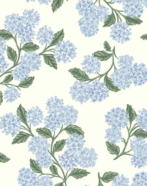 The debut collection from Rifle Paper Co. is timeless, inviting, and filled with their signature florals, expressive illustrations, and custom-colored sisals—each designed to bring unexpected beauty into the real world. Now available at The Pattern Collective! Floral, Floral Wallpaper, Blue And White Wallpaper, Blue And White, Botanical Wallpaper, White Wallpaper, Hydrangea Wallpaper, Wallpaper Samples, Floral Pattern Design