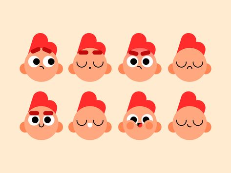 Faces dribbble motion design characters animation illustration character Animation, Motion Design, 2d Animation, 2d Character, Cartoon Character Design, Animated Characters, Motion Design Animation, Mascot Design, Vector Character Design
