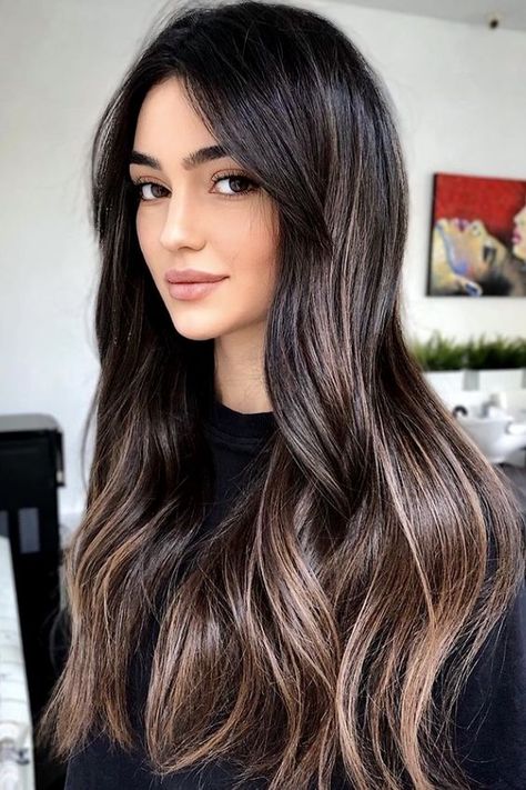 Best Balayage Black Hair: 30+ Gorgeous Trending Ideas for 2021 32
