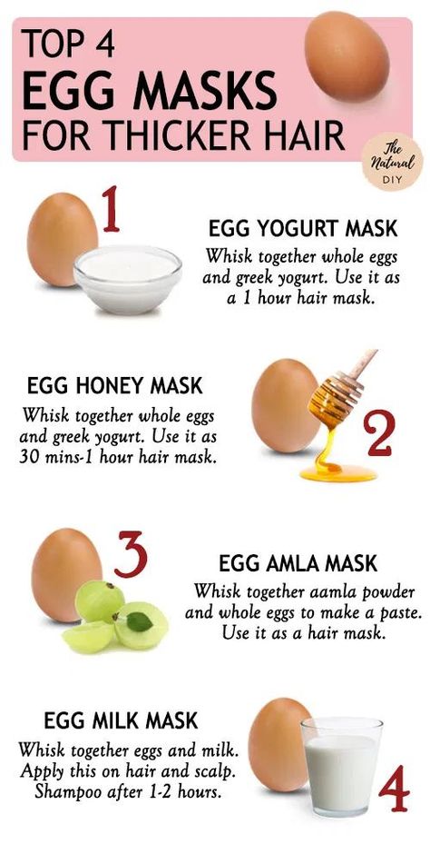 Egg Masks For Thicker Hair Fitness, Egg Mask For Hair, Egg Hair Mask, Hair Mask With Egg, Egg Hair Growth, Egg For Hair, Hair Mask For Growth, Homemade Hair Treatments, Healthy Natural Hair Growth