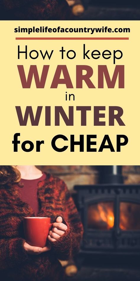 Winter, Emergency Preparation, Life Hacks, How To Stay Warm, How To Get Warm, Warm In The Winter, Keep Warm, Winter Warmth, Winter Hacks