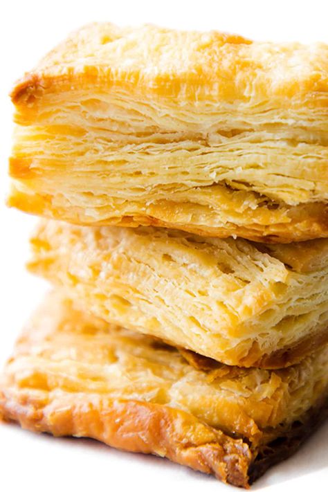 Easy Puff Pastry {Rough Puff} Pie, Desserts, Biscuits, Dessert, Cannoli, Puff Pastry Dough, Easy Puff Pastry Recipe, Easy Puff Pastry, Puff Pastry Recipes