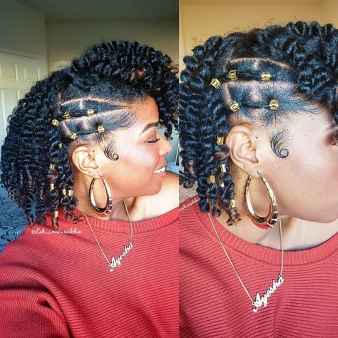 Instagram, Braided Hairstyles For Black Women Cornrows, Twistout Hairstyles, Braided Cornrow Hairstyles, Twist Hairstyles, Protective Styles For Natural Hair Short, Twist Styles, Natural Hair Updo, Natural Curls Hairstyles