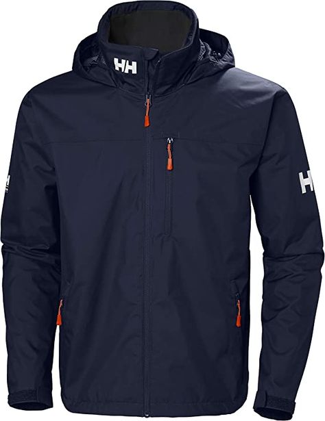 Amazon.com: Helly-Hansen Mens Crew Hooded Waterproof Sailing Jacket : Clothing, Shoes & Jewelry Jackets, Clothes, Hansen, Mens Outfits, Hoods, Vetements, Hooded Jacket, How To Wear, Crew