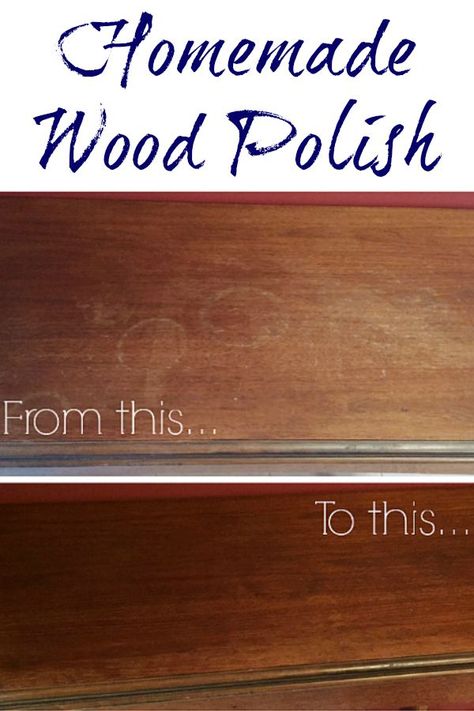 This DIY Wood Polish is absolutely amazing! I love that it's all natural and only uses two ingredients from the pantry. Friends, Diy, Useful Life Hacks, Ideas, Wood Polish Diy, Home Made Soap, Wood Polish, Diy Cleaning Products, Diy Cleaning Hacks