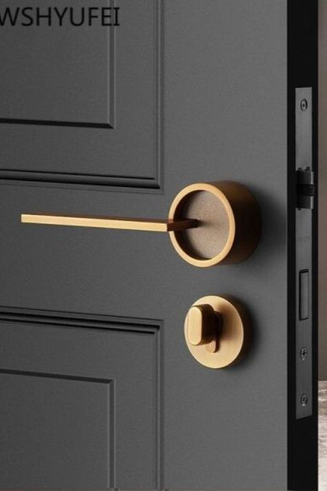 Elevate the style of your home with our high-end door hardware. Our collection features a range of designs that will make a statement in any room of your house. #pullcast #interiordesign #doorhardware #homedecor #luxuryhardware #designtrends Windows, Door Hardware Interior, Modern Door Handles, Modern Door Hardware, Interior Door Handles, Brass Door Handles, Entry Door Hardware, Door Handles Interior, Bathroom Door Handles