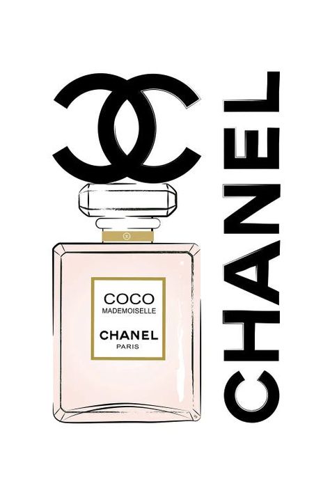 Coco Chanel Perfume Canvas Wall Art by Martina Pavlova | iCanvas Posters, Perfume, Dior, Chanel Wall Art, Chanel Art Print, Chanel Canvas Art, Chanel Poster, Perfume Bottles, Chanel Art