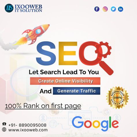 Grow Your Website Traffic and Leads With Professional SEO Services. Boost Your Business Through Affordable SEO Services. 🎁🎀🎄 Ixooweb is the #1 Award-winning SEO company that provides professional SEO services at affordable prices. Hire our SEO Experts to grow your website rank, traffic, and leads. 🎁🎀🎄 👉 On-Page SEO 👉 OFF Page SEO 👉 Local SEO 👉 Technical SEO 👉 Link Building 👉 Social Media Posting 👉 Content Strategy Seo Services Company, App Development Companies, Marketing Services, Online Marketing, Marketing Company, Web Marketing, Digital Marketing Services, Digital Marketing Agency, Seo Services