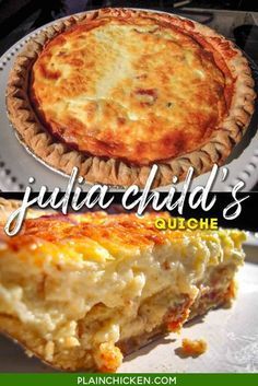 Cheesecakes, Casserole, Quiche, Lunches And Dinners, Brunch, Biscuits, Best Quiche Lorraine Recipe, Cheese Quiche, Julia Child Quiche Lorraine Recipe
