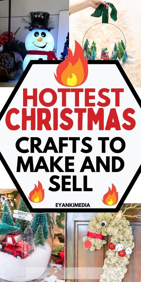 Diy Christmas Crafts To Sell Make Money, Christmas Crafts To Sell Make Money, Popular Christmas Crafts To Sell 2023, Christmas Gifts To Sell Craft Fairs, Christmas Crafts To Sell 2023, Christmas Items To Make And Sell, Crafts To Sell For Christmas, Best Christmas Crafts To Sell, Popular Christmas Crafts To Sell