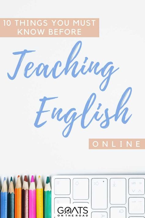 It takes a special set of skills and attitudes to excel in online teaching. Here are the 10 things you must know before teaching English online and the tips you shall need to be a successful online teacher. | #TeachingEnglishOnline #onlinework #makemoney English, Online English Teacher, Esl Teaching Jobs, Teaching English Online, Teaching Jobs, Online Teaching Jobs, Teaching Skills, English Online, Teaching English