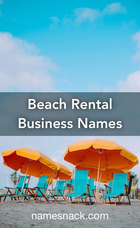 10 incredible name suggestions for your beach rental business. Beach Resorts, Ideas, Beach Vacation Rentals, Beach Rentals, Beach House Names, Beach House Rental, Beach Condo, Beach Ideas, Beach Captions