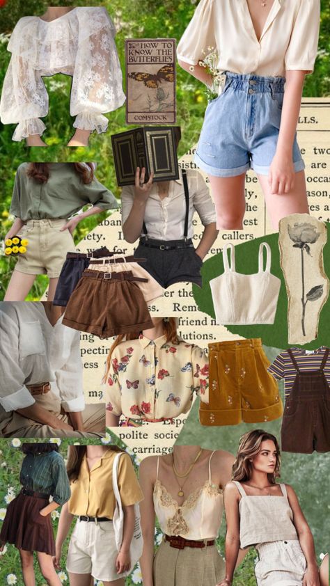 #summeraesthetic #academiaaesthetic #lightacademiaaesthetic Wardrobes, Inspiration, Ideas, Outfits, Style, Outfit, Cute Outfits, Aesthetic Clothes, Cottagecore Outfits