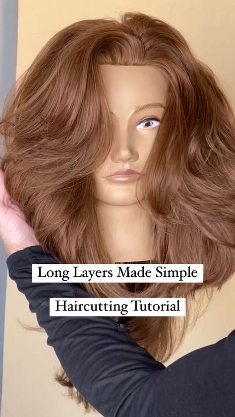 How To: Create A Voluminous Blowout - Styling Tutorial #authenticbeautypartner . Blowdry styling is one of the most preformed services… | Instagram Long Layered Hair, Layered Haircuts, Hair Cutting Techniques, Layered Haircuts For Medium Hair, Long Layered Haircuts, Face Framing Layers, Thick Hair Styles, Haircuts For Medium Hair, Medium Length Hair Styles