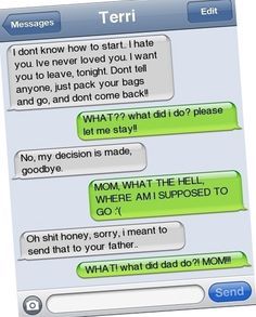 Scary text Messages | Son, I have never loved you. Pack your bags! - Dr. Heckle Funny Jokes, Funny Texts, Funny Text Messages, Humour, Funny Fails, Funny Texts Crush, Caught Cheating, Funny Messages, Scary Text Messages