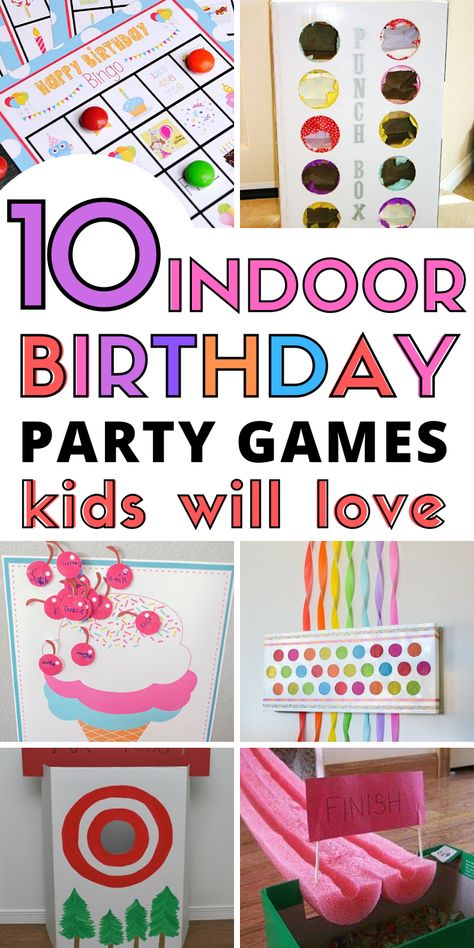 Indoor party games