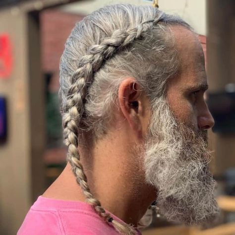 These White Men Braids Are Still Hot (2020) – Hairstyle Camp Braided Hairstyles, New Hair, Ideas, Braided Man Bun, Thick Hair Styles, Mens Braids Hairstyles, Braids For Thin Hair, Braid Front Of Hair, Undercut Hairstyles