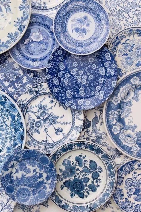 I adore all these patterns of blue and white china. They are wonderful inspiration for my modern abstract paintings. See more on my inspirations on my blog.