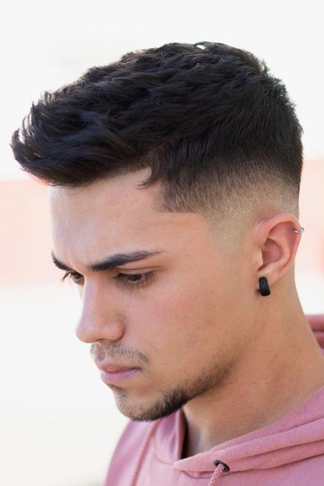 Mid Fade Short Crop #menhairstyles #hairstyles ❤️ Looking for staggering, creative, and masculine mens hairstyles that will make you stand out? Whatever face shape, image, and hair type you have, you will find the perfect style for you in this trendy gallery. Short guys haircuts with a low fade, Mohawk hairstyles for men of all ages, impressive undercut male haircuts, and lots of awesome ideas to style mens hair are here! #lovehairstyles #hair #hairstyles #haircuts Mens Haircuts Fade, Mens Hairstyles Thick Hair, Mens Hairstyles Medium, Male Haircuts, Mohawk Hairstyles Men, Haircuts For Men, Mens Hair, Trendy Mens Haircuts, Mohawk Hairstyles