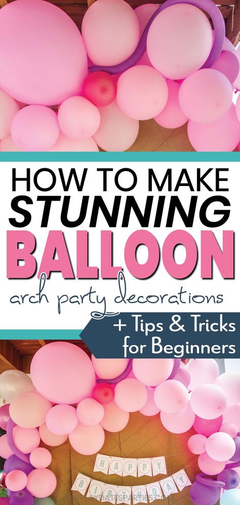 Parties, Balloon Garland Diy, Balloon Arch Diy, Balloon Arch Tape, Balloon Decorations Party, Easy Balloon Arch Diy, Diy Balloon Decorations, Balloon Garland, Balloon Backdrop