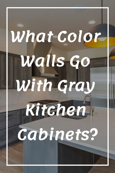 Discover the perfect wall colors to complement your gray kitchen cabinets. From warm neutrals to bold contrasts, find inspiration and create a stunning color scheme for your kitchen. Explore our ideas and transform your space into a stylish and inviting haven. Design, Blue Gray Kitchen Cabinets, Gray Kitchen Cabinets, Colors For Kitchen Cabinets, Kitchen Colors Schemes With Dark Cabinet, Gray And White Kitchen Cabinets, Grey Kitchen Cabinets, Two Tone Kitchen Cabinets Color Combinations, Gray Kitchen Walls