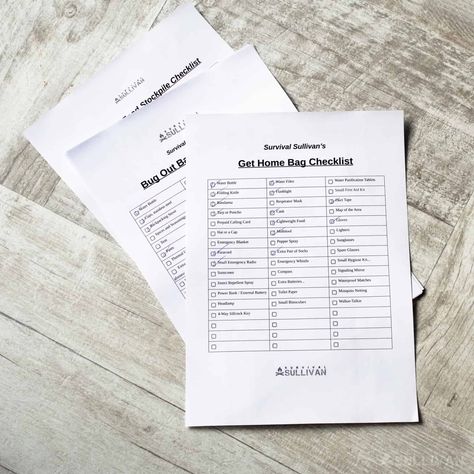 Prepper Inventory: 17 Printable Lists to Organize Your Preps - Survival Sullivan Survival Skills, Travel Prep, Get Home Bag, Organization, Survival Items, Checklist, Prepping, Organize, Container Size