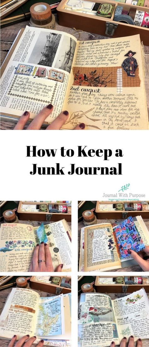 Planners, Junk Journal, Journals, Journal Pages, Organisation, Journal Project, Journal Planner, Journal Writing, Creative Journal