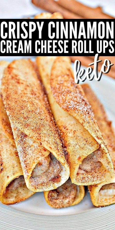 Dessert, Low Carb Food, Desserts, Paleo, Courgettes, Keto Cheese Chips, Keto Cinnamon Rolls, Cream Cheese Keto Recipes, Keto Bread