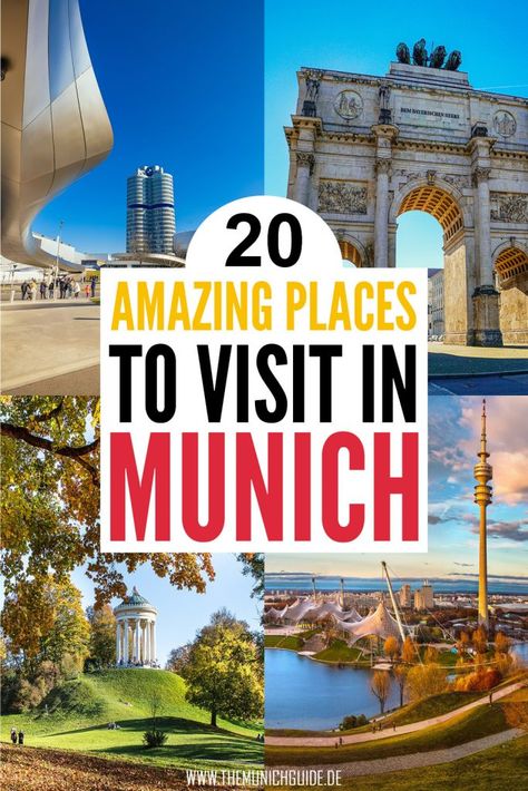 20 amazing things to do in Munich. A detailed travel guide with the top tourist attractions in Munich, Germany. bavaria's capital has so many beautiful highlights and points of interest. Plan your perfect Munich itinerary | Munich photography inspiration.  #travel #germany #munich #traveltips #travelguide Berlin, Royal Caribbean, Munich, Trips, European Travel, Hamburg, Humour, Europe Travel Guide, Europe Travel Tips