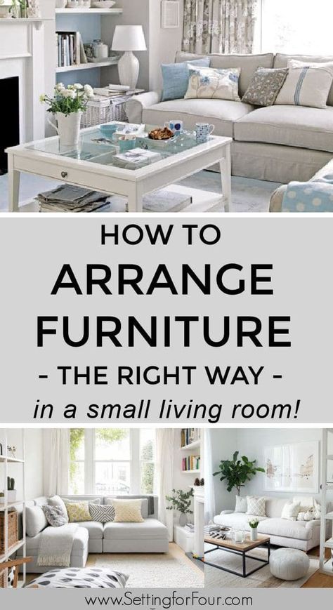 Apartment Furniture Layout, Small Space Living Room, Small Living Room Furniture, Small Living Room Layout, Transitional Family Room With Tv, Living Room Furniture Layout, Small Living Spaces, Living Room Designs Small Spaces, Small Livingroom Ideas