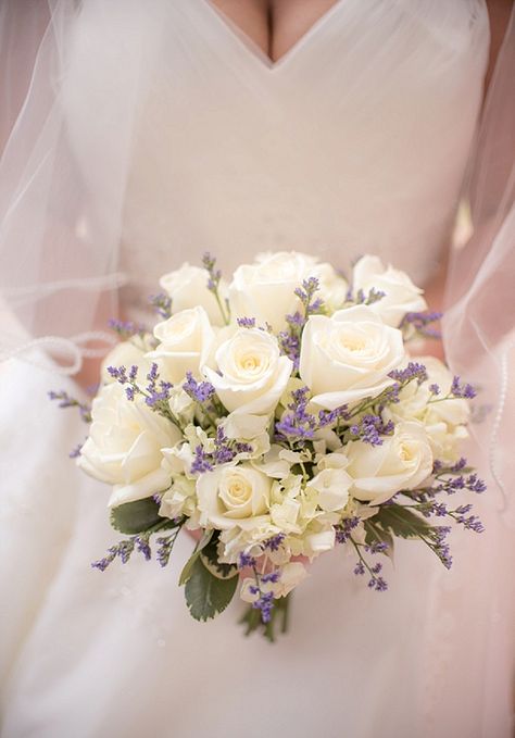 Country Wedding, Neutral Wedding Flowers, White Wedding Bouquets, White Wedding Flowers, Wedding Boquet, Lavender Wedding Theme, Wedding Bouquets Bride, Lavender Wedding Bouquet, Lavender Wedding Flowers