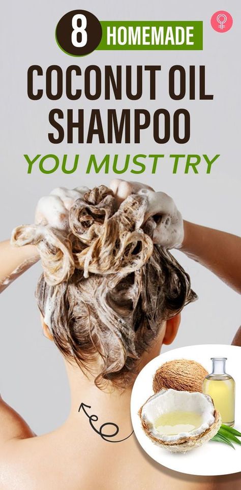 8 Homemade Coconut Oil Shampoo You Must Try : Coconut oil can penetrate through the hair shaft and strengthen hair from within. It also seals hair fiber and reduces protein loss.In this article, we look at some coconut oil shampoo recipes! #hair #haircare #shampoo #coconutoil Perfume, Natural Shampoo And Conditioner, Homemade Hair Conditioner, Homemade Shampoo And Conditioner, Natural Shampoo Recipes, Natural Shampoo Diy, Homemade Shampoo Recipes, Homemade Natural Shampoo, Diy Hair Conditioner