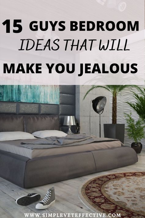 These are such great guys bedroom ideas for the men in our life who just need a little helpThis is helpful for guys college dorm room ideasguys apartmentguys bachelor pad ideasand teenage boys rooms ideasguysbedroomideas guyscollegedormroomideas bedroomideasforboys roomideasforguys Inspiration, Design, Interior, Diy, Bedroom Ideas For Men Bachelor Pads, Guy Bedroom Ideas Teenage, Guys Bedroom Ideas Men, College Dorm Room Ideas For Guys, Guys Room Ideas Men
