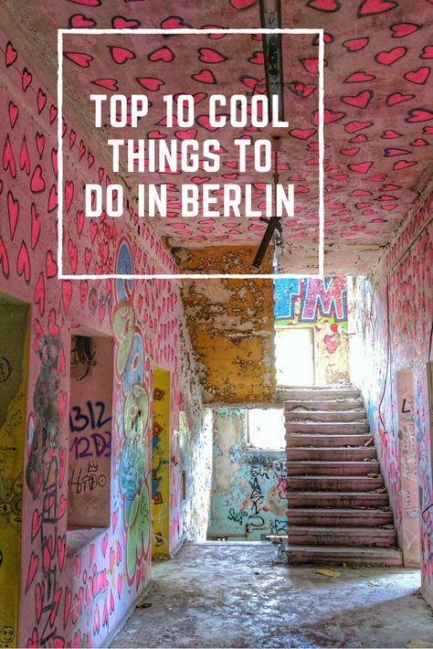 Top 10 cool things to do in Berlin - Berlin is an awesome city with plenty of restaurants, bars, coffee shops, museums, markets, colorful houses, tours, attractions, and actually everything you could wish for in a big modern city - Traveling outside the box Trips, Berlin, Wanderlust, Berlin Things To Do, Berlin Shopping, Berlin Travel, Germany Travel Destinations, Berlin Tour, City Trip