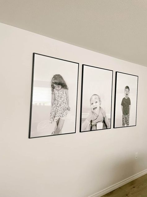 Ideas, Interior, Design, Portrait, Picture Wall Bedroom, Kids Room Wall Art, Frames On Wall, Kids Room Wall, Black Frames On Wall