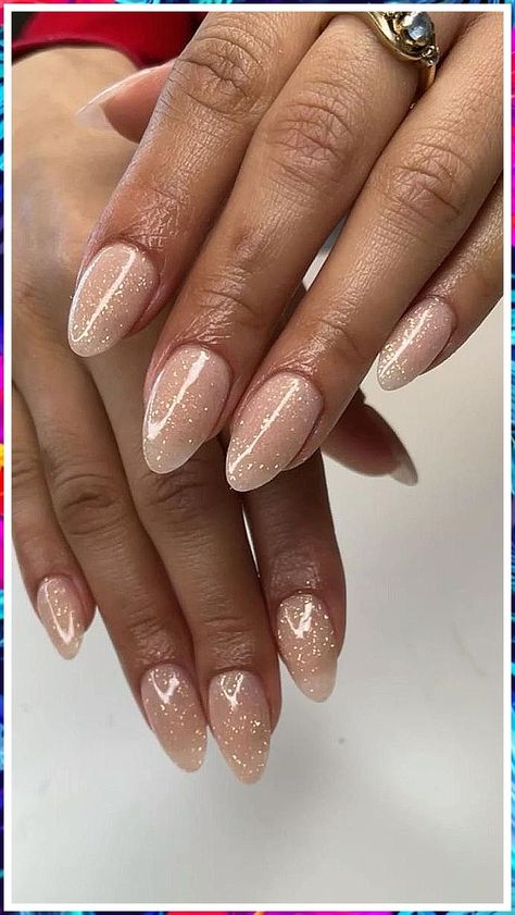 Winter Wedding Nails Bridesmaid - Yes, Everyone Wants It! Isn't that what you are searching for? Visit now for more tips. Nail Art Designs, Nude Nails, Glitter, Ongles, Uñas, Cute Nails, Formal Nails, Neutral Nails, Prom Nails